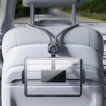 Car Headrest Tablet Bracket Holder 360° Rotatable Flexible Tablet Stand for Sports Seat Universal Vehicle Accessories