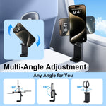 Magnetic Phone Holder Adjustable Phone Mount Magsafe Cell Stand Airplane Travel Accessories for iPhone 16/15/14/13/12 - NeoFrame