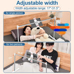 Bed Sofa Phone Holder Foldable Tablet Pad Stand Desktop Angle Height Adjustable Bracket Lazy Bracket Phone Clip Holder