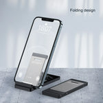 Metal Cell Phone Holder Portable Mobile Phone Holder For iPhone 15 16 Pro Max Xiaomi Tablet Adjustable Desktop Stand - NeoFrame