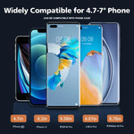 Gravity Car Phone Holder For Galaxy Z Fold 4 3 2 S21 S20 iPhone Xiaomi Huawei Samsung Suction Cup Car Mount Phone Stand - NeoFrame