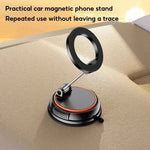 Foldable Magnetic Desktop Suction Cup Phone Holder Stand Angle Adjustable Base Rotatable Car Dashboard Phone Stand