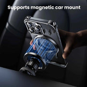 Magsafe Phone Case for iPhone 360° Rotatable Ring Stand Holder Drop-Proof Bumper Protective Cover