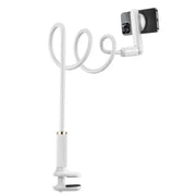 Gooseneck Tablet Stand Holder Phone Holder Stand with Adjustable Flexible Long Arm for Bed Lazy Bracket 4.7-13
