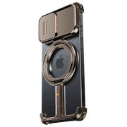 Magsafe Magnetic Phone Case for iPhone Camera Cover Shockproof Phone Bumper Wireless Charging Case