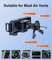 Car Wireless Charger 15W Fold Screen Phone Stand Fast Charging Car Vent Mount Phone Holder for Samsung iPhone Google - NeoFrame