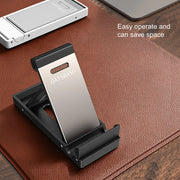 Metal Cell Phone Holder Portable Mobile Phone Holder For iPhone 15 16 Pro Max Xiaomi Tablet Adjustable Desktop Stand - NeoFrame
