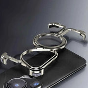 Alloy Phone Case for Huawei Pura 70/70 Pro/70 Pro+/70 Ultra with Stand Magnetic Metal Frameless Protective Cover Bumper