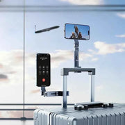 Aluminium Alloy Portable Strong Magnetic Phone Stand for Travel Magsafe Phone Holder 720° Rotatable Tablet Clip Holder