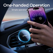 Magnetic Car Mount Wireless Car Charger for iPhone Holder 15W Magnetic Car Phone Holder Mount Wireless Fast Charging