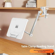 Tablet Stand Height Angle Adjustable Tablet Holder Stand Sapce-Saving Reading Holder Lazy Bracket Tablet Accessories