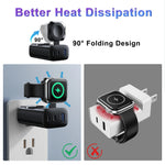 3 in 1 Multifunctional Charger Watch Wireless Magnetic Charger Type-C USB Port Charger Head 43W Fast Charging for Phone - NeoFrame