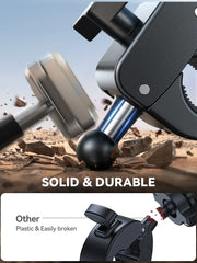 Motorcycle Phone Mount Anti Vibration Phone Holder for Motorcycle Handlebar Bike Phone Mount for iPhone for 4.7 - 7” Phone