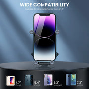Alloy Car Phone Holder Airout Vent Holder Small Car Mount Gravity Expansion Phone Stand Car Bracket for 4.7-7.2''Device - NeoFrame