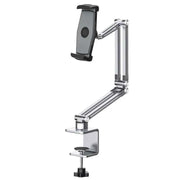Tablet Stand for Desk 3-Arm Desktop Phone Holder for iPhone iPad Bed Mount with Clamp for Universal 4-12.9 inch Device