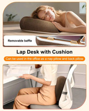Foldable Pillow Laptop Stand with Storage Space Hidden Stand for 15