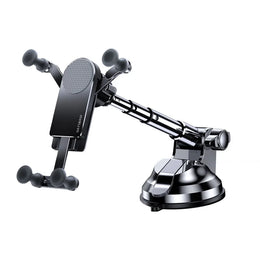 Gravity Car Phone Holder For Galaxy Z Fold 4 3 2 S21 S20 iPhone Xiaomi Huawei Samsung Suction Cup Car Mount Phone Stand - NeoFrame