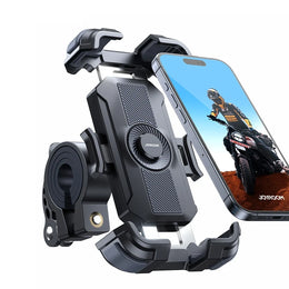 Motorcycle Phone Mount Upgrade Bike Phone Holder Ultra-Stable Bicycle Phone Mount Handlebar Cell Phone Clamp