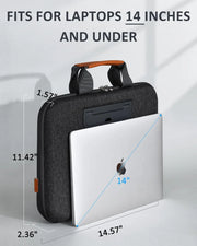 2 in 1 Laptop Case Bag for 13.3-16.2'' Notebook Case Tablet Laptop Bag Shockproof Travel Business Computer Briefcase - NeoFrame