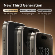 Anti-spy Glass For iPhone Privacy Screen Protector - NeoFrame