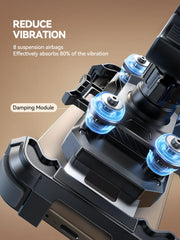 Motorcycle Phone Mount Anti Vibration Phone Holder for Motorcycle Handlebar Bike Phone Mount for iPhone for 4.7 - 7” Phone