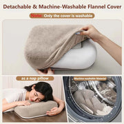 Pillow Stand with Storage Space 360° Rotatable Clip Stand Holder for 4.7-13