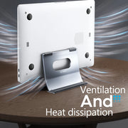 Vertical Laptop Stand Heat Dissipation Gravity Laptop Holder For MacBook Pro Air Xiaomi Tablet Aluminum Notebook Stand - NeoFrame