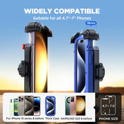 Motorcycle Phone Mount Upgrade Bike Phone Holder Ultra-Stable Bicycle Phone Mount Handlebar Cell Phone Clamp