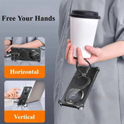 Aluminum Alloy Shell for Huawei Mate 60 Pro+ Phone Case Metal Borderless Shockproof Protective Cover Magnetic Holder