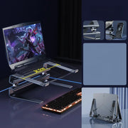 Aluminum Laptop Stand for Desk 150° Angle Adjustable Computer Heighten Stand Riser Heat Dissipation Notebook Booster - NeoFrame