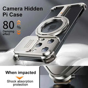 Magsafe Magnetic Phone Case for iPhone Camera Cover Shockproof Phone Bumper Wireless Charging Case