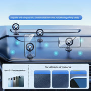 Foldable Magnetic Car Phone Holder Stand Dashboard Pasted Phone Stand Car Accessories Interior 360° Rotable Car Holder - NeoFrame