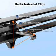 Car Air Vent Phone Holder 360° Rotation for iPhone Tablet Holder for Car for Z Fold 6 5 for 4.7-12.9'' Devices Screen