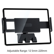 Car Seat Back Tablet Holder Stand with Hooks for Tesla Model 3/Y/3 Highland Car Phone Bracket for 4.7-13