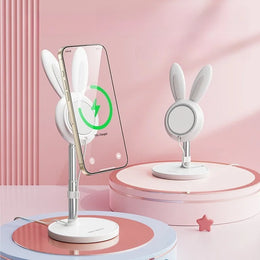 Desktop Mobile Phone Holder Stand Desk Holder Dock for Magsafe Charger for iPhone 16/15 Pro Max(Not Included Charger) - NeoFrame