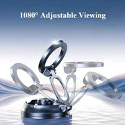 Foldable Car Suction Cup Magnetic Phone Holder Stand Multi-angle Adjustable for Univeral iPhone iPad Tablet Bracket