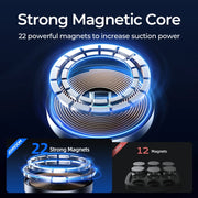 Magnetic Car Mount Wireless Car Charger for iPhone Holder 15W Magnetic Car Phone Holder Mount Wireless Fast Charging