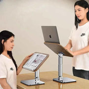 Wood Reading Stand 23-31cm Height Adjustable Tablet Stand Holder Desktop iPad Stand 180° Angle Adjustable Book Bracket
