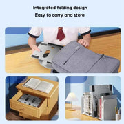 Metal Tablet Stand for Desk Adjustable Tablet Holder 360 Degreee Rotatable Laptop Mount for Office Room Reading Stand