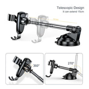 Car Phone Holder Stand Car Dashboard Gravity Support Mount Suction Phone Stand for iPhone Samsung Huawei Xiaomi Redmi - NeoFrame