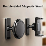 Portable Golf Cart Phone Holder 360° Rotatable Magnetic Phone Holder Stand for Boat Fridge Gym Universal for iPhone 16 - NeoFrame
