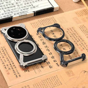 Metal Phone Case for Xiaomi 14 15 Ultra/Pro Case with 360° Rotation Ring Stand Magsafe Shockproof