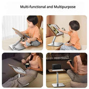 Wood Reading Stand 23-31cm Height Adjustable Tablet Stand Holder Desktop iPad Stand 180° Angle Adjustable Book Bracket