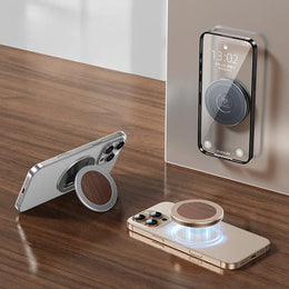 Metal Foldable Double-Sided MagSafe Phone Holder for iPhone Samsung Universal Angle Adjustable Stand with Strong Magnet - NeoFrame