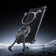 Metal Bezel-less for Huawei Mate 70/Pro/Pro+ Phone Case with Stand 360° Rotatable Magsafe Shockproof Protective Cover