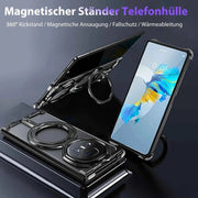 For Honor Magic Vs3/2/V3/2 Phone Case with Magnetic Metal Ring Kickstand Shock Proof Frameless Minimalist Protective