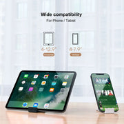 Metal Cell Phone Holder Portable Mobile Phone Holder For iPhone 15 16 Pro Max Xiaomi Tablet Adjustable Desktop Stand - NeoFrame
