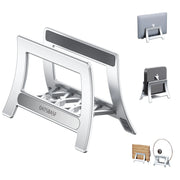 ABS Vertical Laptop Stand Holder for MacBook Air Pro /Tablet/HP/Dell Pad Gravity Notebook Computer Stand Storage Holder - NeoFrame