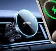 Magnetic Car Mount Wireless Car Charger for iPhone Holder 15W Magnetic Car Phone Holder Mount Wireless Fast Charging