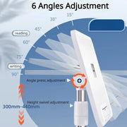 Laptop Stand for Bed Reading Desk for Sofa Floor Tablet Pad Computer Support Holder Angle Height Adjustable Small Table - NeoFrame